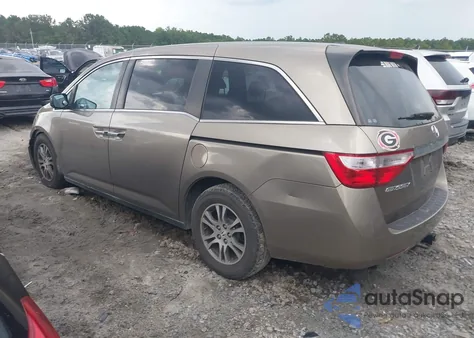 2012 Honda Odyssey Ex-L z USA, uszkodzony, nr VIN 5FNRL5H64CB128168